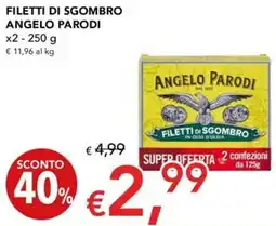 Migross Superstore Filetti di sgombro ANGELO PARODI offerta