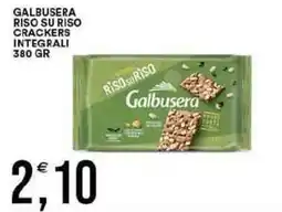 Vantaggio Cash&Carry Galbusera riso su riso crackers integrali offerta