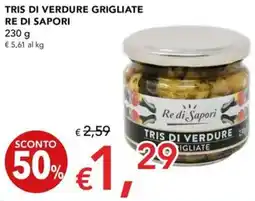Migross Superstore Tris di verdure grigliate RE DI SAPORI offerta
