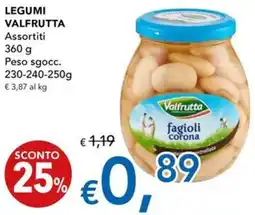 Migross Superstore Legumi VALFRUTTA offerta