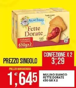 Vantaggio Cash&Carry Mulino bianco fette dorate offerta