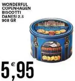 Vantaggio Cash&Carry Wonderful copenhagen biscotti danesi 2.5 offerta