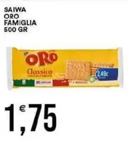 Vantaggio Cash&Carry Saiwa oro famiglia offerta