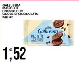 Vantaggio Cash&Carry Galbusera magretti leggeri plus gocce di cioccolato offerta