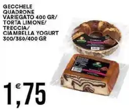 Vantaggio Cash&Carry Gecchele quadrone variegato / torta limone/ treccia/ ciambella yogurt offerta