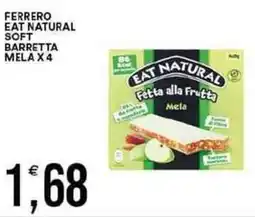 Vantaggio Cash&Carry Ferrero eat natural soft barretta mela x4 offerta