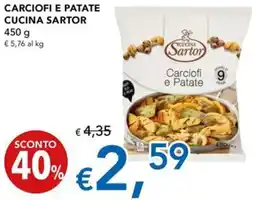 Migross Superstore Carciofi e patate CUCINA SARTOR offerta