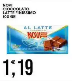 Vantaggio Cash&Carry Novi cioccolato latte finissimo offerta