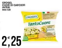 Vantaggio Cash&Carry Orogel cuori di carciofi interi offerta