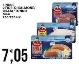 Vantaggio Cash&Carry Findus 2 fiori di salmone/ orata/tonno MSC offerta