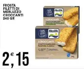 Vantaggio Cash&Carry Frosta filetti di merluzzo croccanti offerta