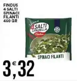 Vantaggio Cash&Carry Findus 4 salti spinaci filanti offerta