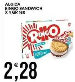 Vantaggio Cash&Carry Algida ringo sandwich x 4 offerta
