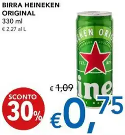 Migross Superstore Birra HEINEKEN ORIGINAL offerta