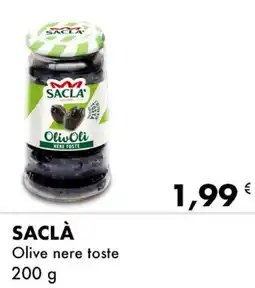 Iper Tosano SACLÀ Olive nere toste offerta