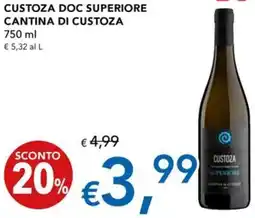Migross Superstore Custoza doc superiore cantina di custoza offerta