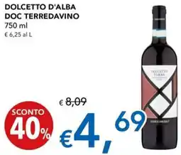 Migross Superstore Dolcetto d'alba doc TERREDAVINO offerta