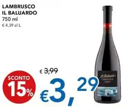 Migross Superstore Lambrusco IL BALUARDO offerta