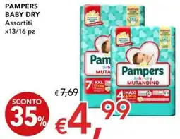 Migross Superstore Pampers baby dry offerta