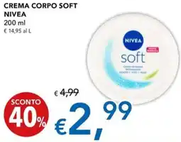 Migross Superstore Crema corpo soft NIVEA offerta
