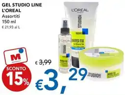 Migross Superstore Gel studio line L'OREAL offerta