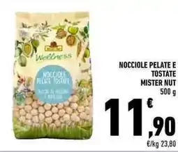 Conad Nocciole pelate e tostate mister nut offerta