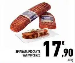 Conad Spianata piccante san vincenzo offerta