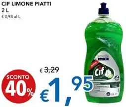 Migross Superstore Cif limone piatti offerta