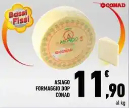 Conad Asiago formaggio dop CONAD offerta