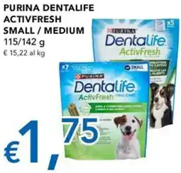 Migross Superstore Purina dentalife activfresh small / medium offerta