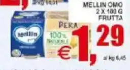 Pewex Mellin omo, frutta offerta