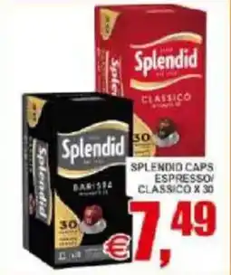 Pewex Splendid caps espresso classico x 30 offerta