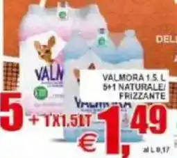 Pewex Valmora naturale frizzante offerta
