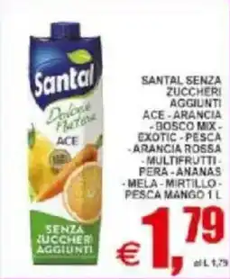 Pewex Santal senza zuccheri aggiunti ace, arancia offerta
