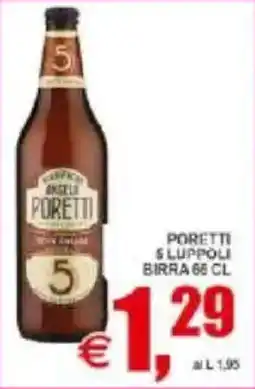 Pewex Poretti 5 luppoli birra offerta