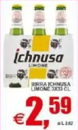 Pewex Birra ichnusa limone offerta