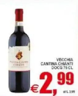Pewex Vecchia cantina chianti docg offerta