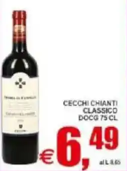 Pewex Cecchi chianti classico docg offerta