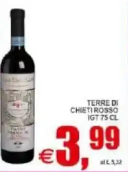Pewex Terre di chieti rosso igt offerta