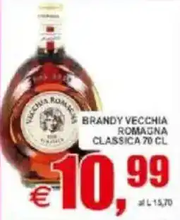 Pewex Brandy vecchia romagna classica offerta