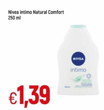 Famila Nivea intimo Natural Comfort 250ml offerta