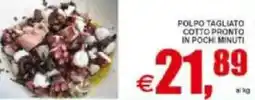 Pewex Polpo tagliato cotto pronto in pochi minuti offerta