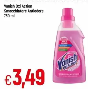 Famila Vanish Oxi Action Smacchiatore Antiodore 750ml offerta
