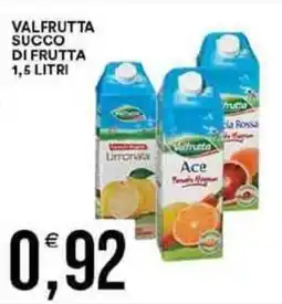 Vantaggio Cash&Carry Valfrutta succo di frutta offerta