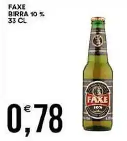 Vantaggio Cash&Carry Faxe birra 10% offerta