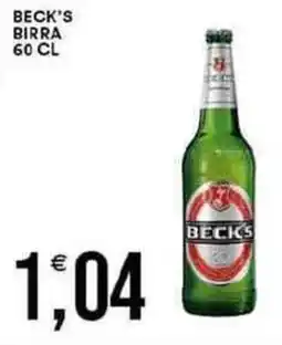 Vantaggio Cash&Carry Beck's birra offerta