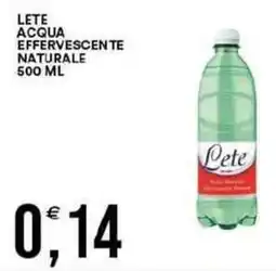 Vantaggio Cash&Carry Lete acqua effervescente naturale offerta
