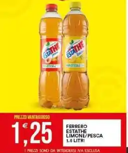Vantaggio Cash&Carry Ferrero estathe limone/pesca offerta