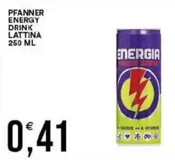 Vantaggio Cash&Carry Pfanner energy drink lattina offerta