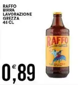 Vantaggio Cash&Carry Raffo birra lavorazione grezza offerta